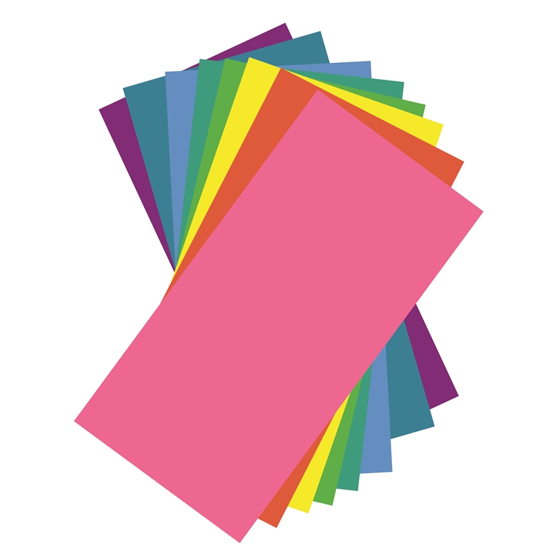 Rainbow Colors Adhesive Vinyl Sheets Pack